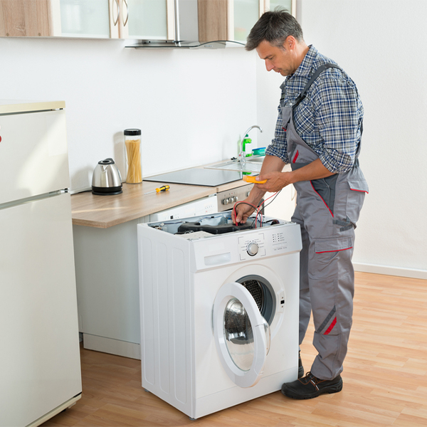 can you walk me through the steps of troubleshooting my washer issue in James City County VA